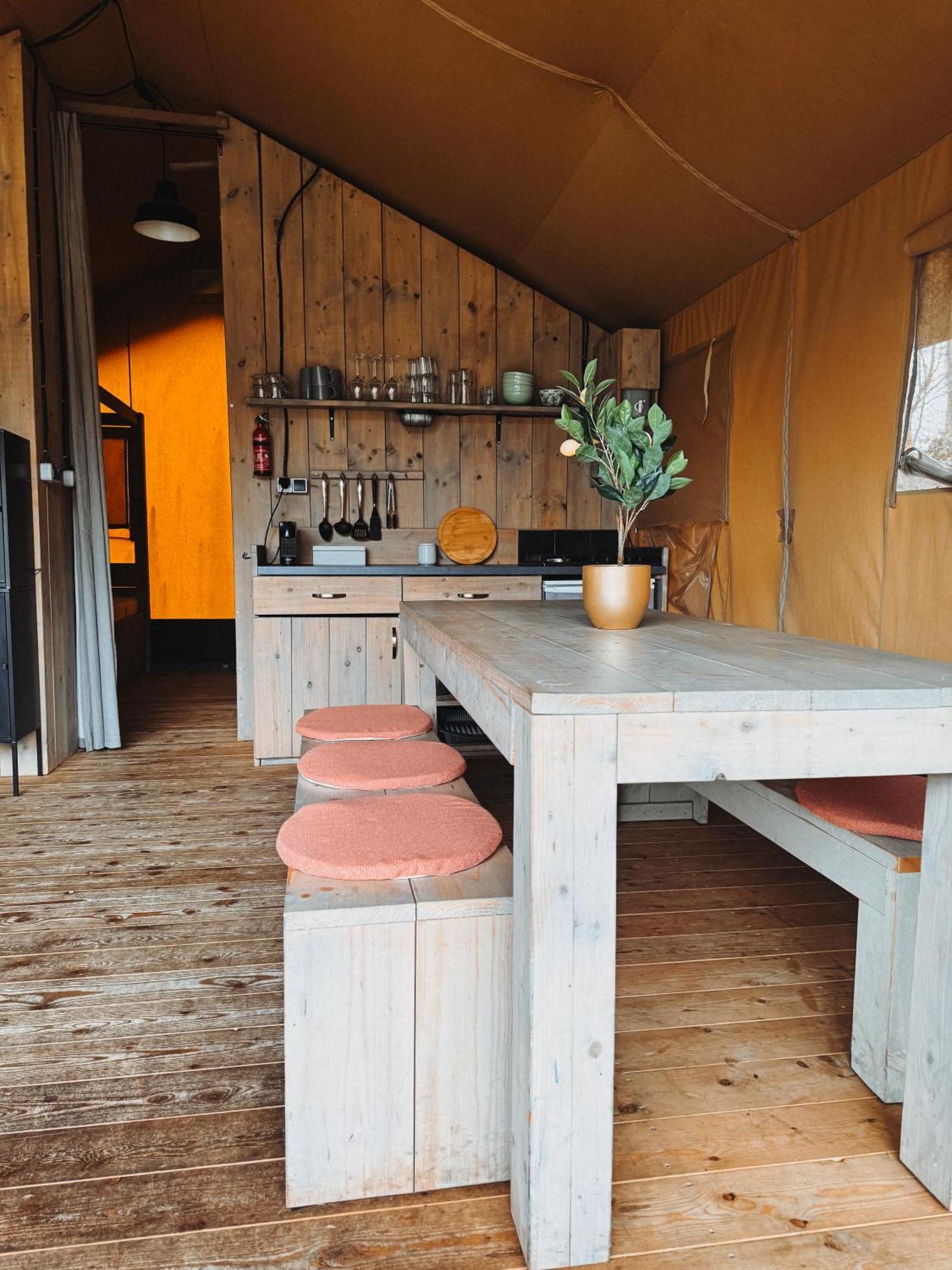 Glamping Holten Luxe Safaritent 1 Esterno foto